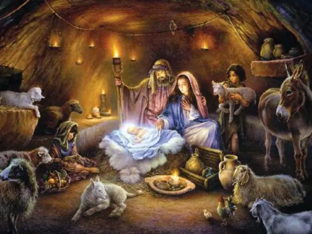 nativity scene
